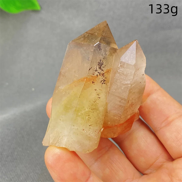 Yellow Black Smoky Quartz-ToShay.org