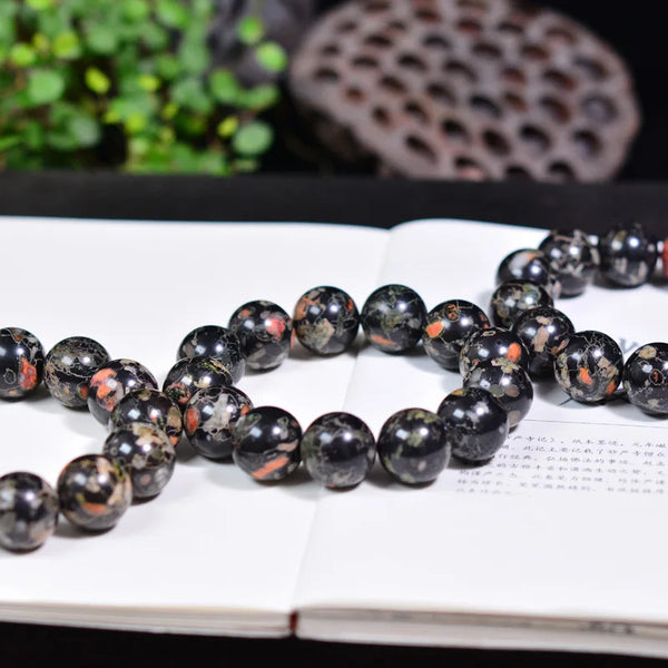 Black Plum Blossom Jade Bracelet-ToShay.org