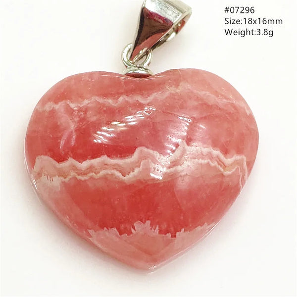 Red Rhodochrosite Pendant-ToShay.org