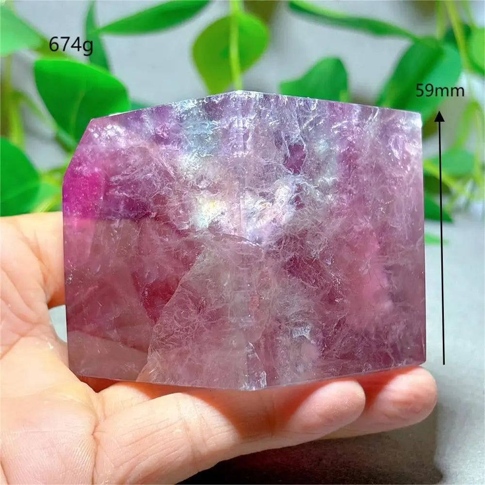 Green Fluorite Cube-ToShay.org