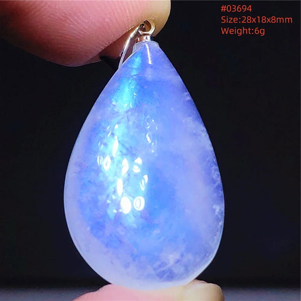 Blue Light Moonstone Pendant-ToShay.org