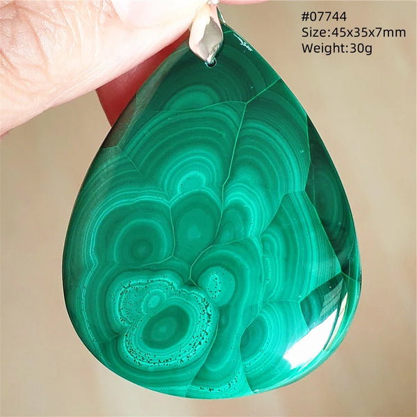 Green Malachite Pendant-ToShay.org