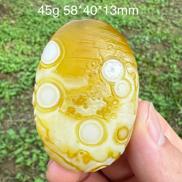 Brown Gobi Eye Agate-ToShay.org