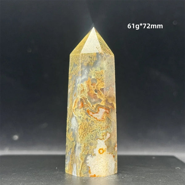 Red Moss Agate Point-ToShay.org