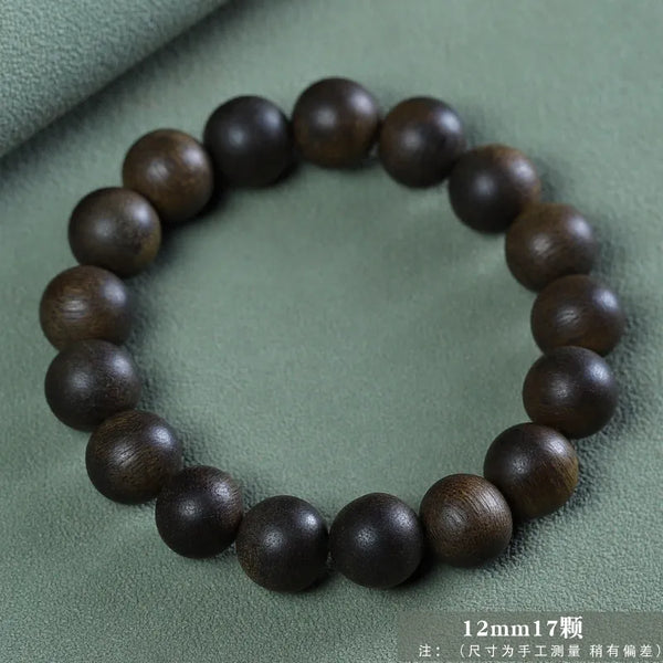 Black Agarwood Bracelet-ToShay.org