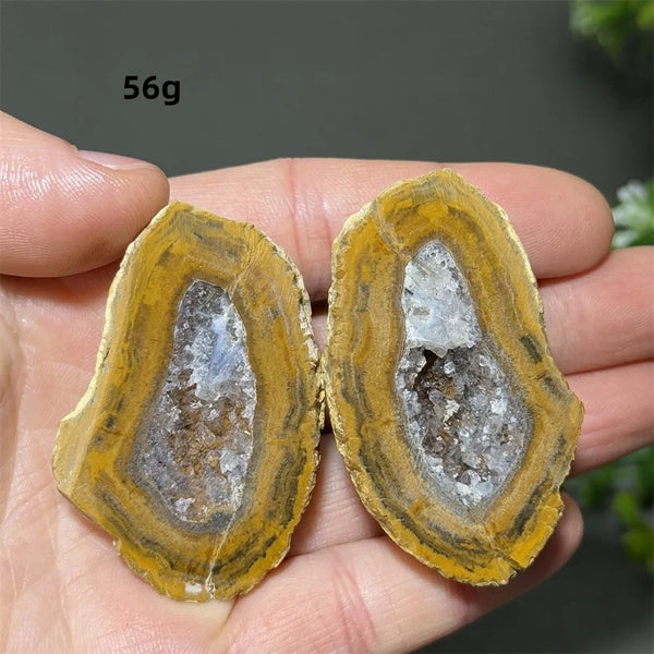 Mixed Agate Crystal Cave Egg-ToShay.org