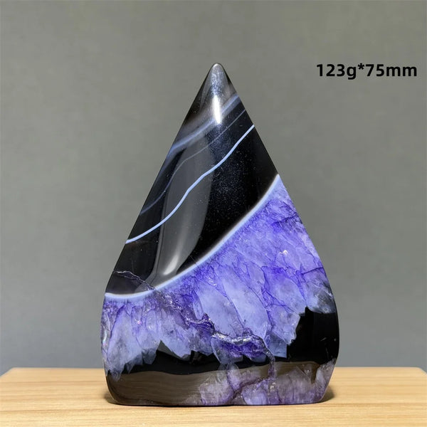 Purple Agate Flame-ToShay.org