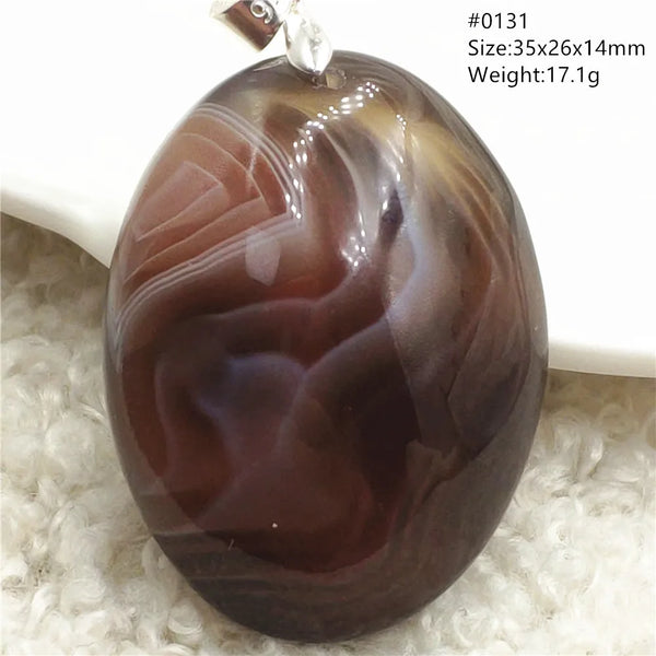 Grey Lace Agate Pendant-ToShay.org