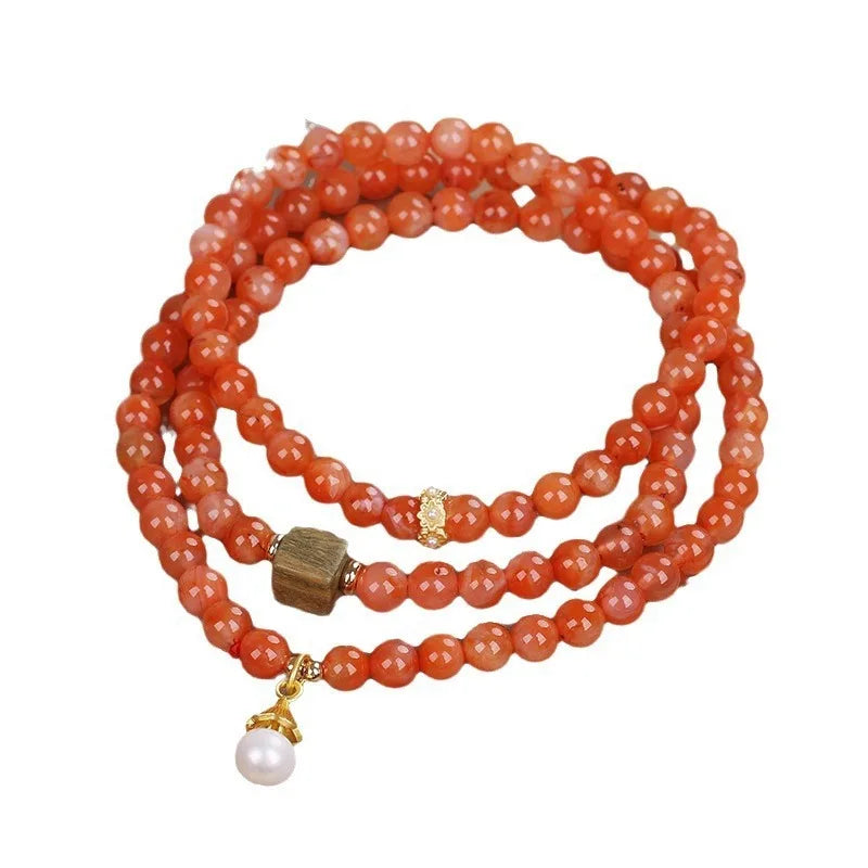 Red Ice Agate Bracelet-ToShay.org