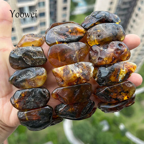 Yellow Amber Bracelet-ToShay.org