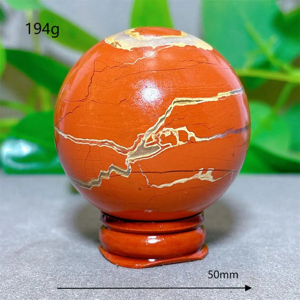 Red Jasper Ball-ToShay.org