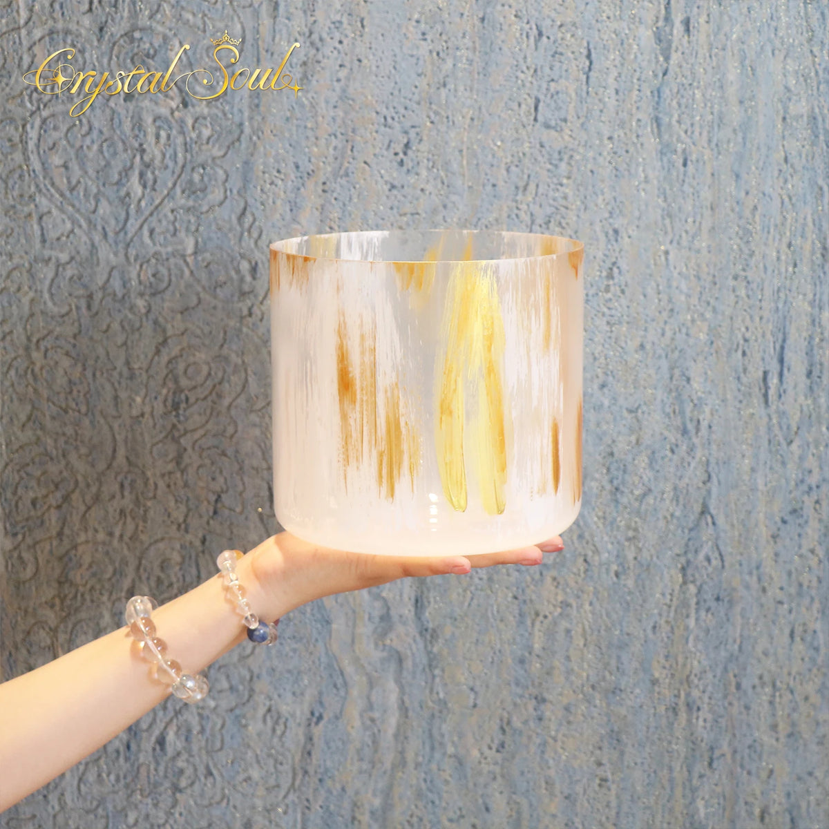 White Alchemy Singing Bowl-ToShay.org