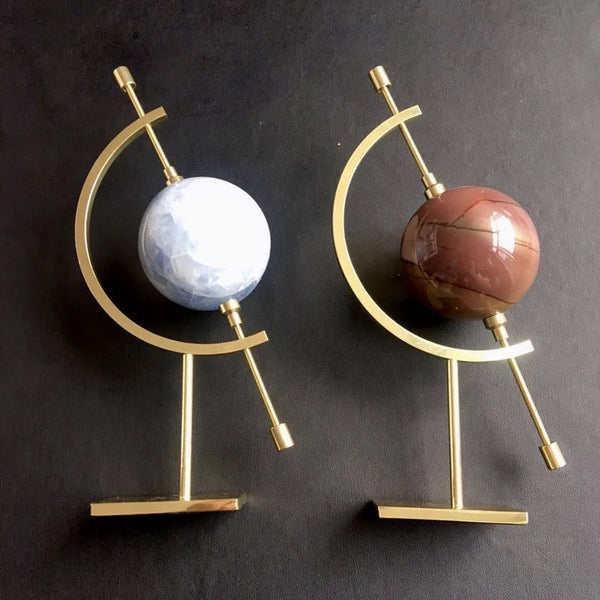 Gold Crystal Ball Stand-ToShay.org