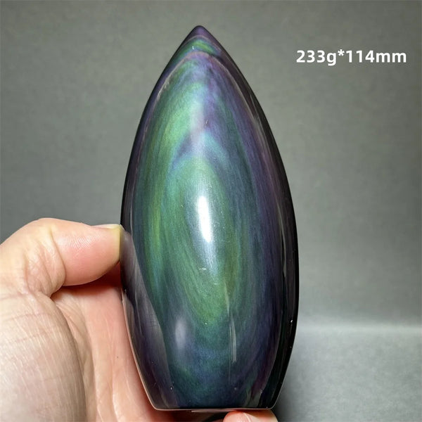 Rainbow Obsidian Torch-ToShay.org