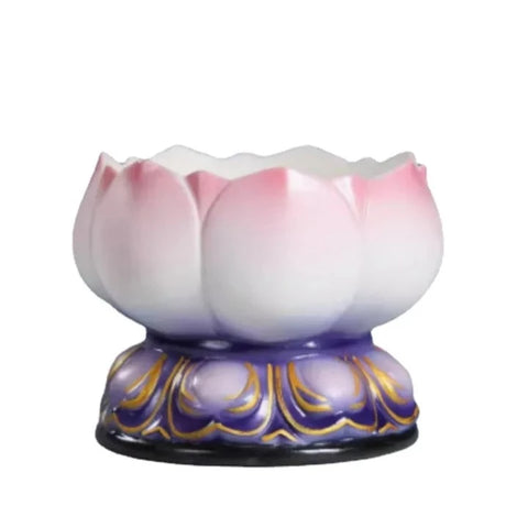 Lotus Tealight Lamp-ToShay.org