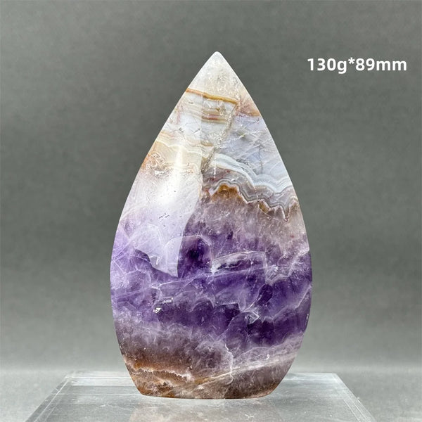 Purple Amethyst Agate Torch-ToShay.org