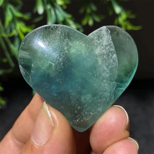 Blue Fluorite Heart-ToShay.org