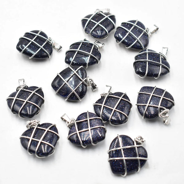 Mixed Crystal Wrap Hearts-ToShay.org