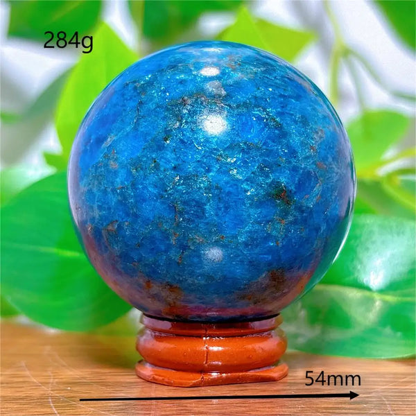 Blue Apatite Ball-ToShay.org