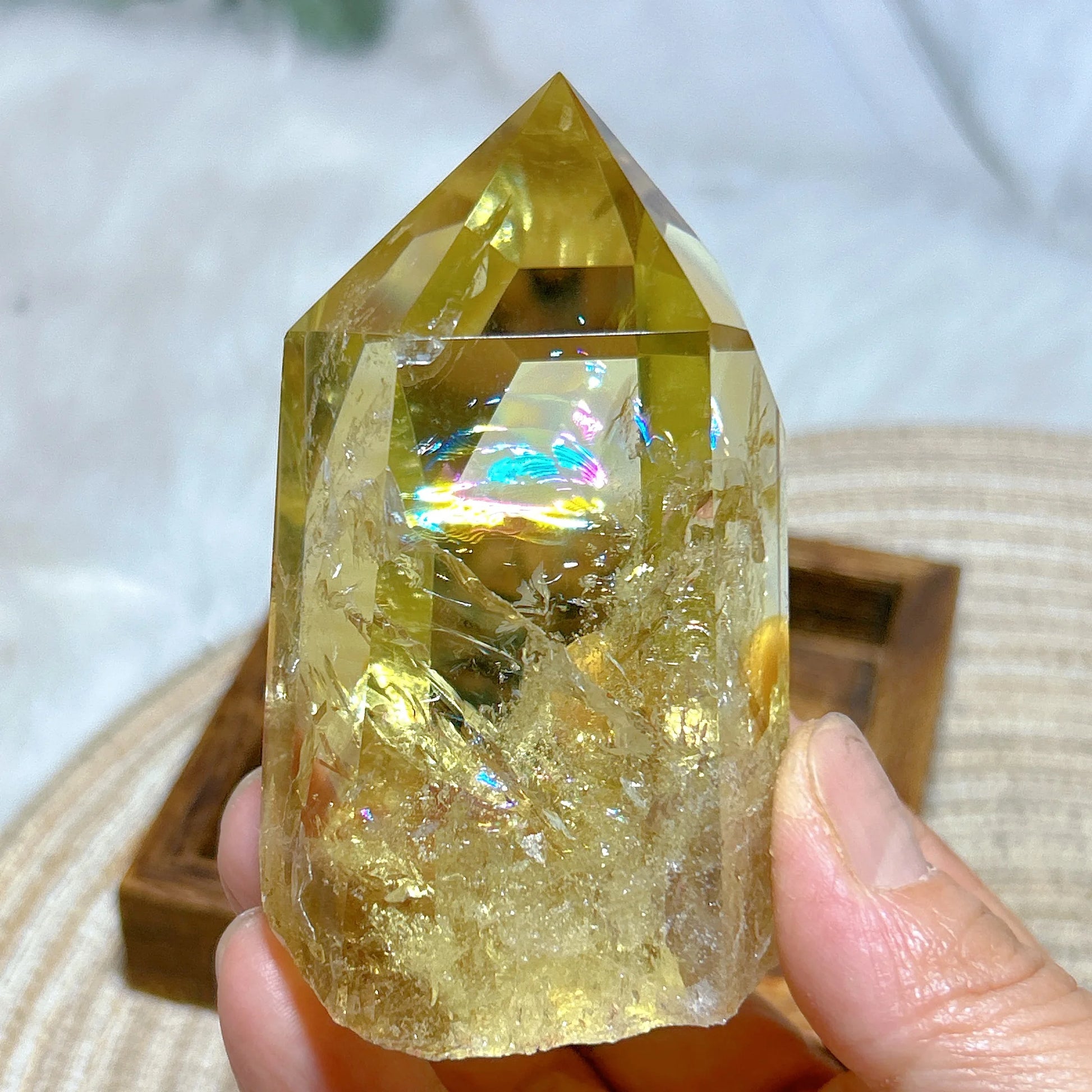 Yellow Citrine Smokey Quartz-ToShay.org