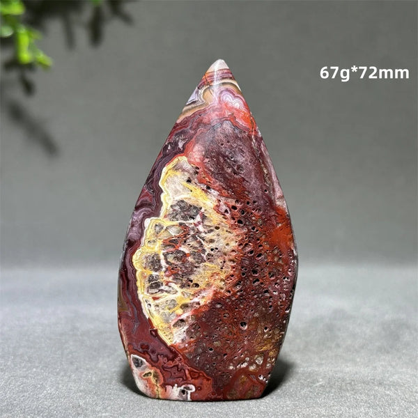 Red Agate Torch-ToShay.org