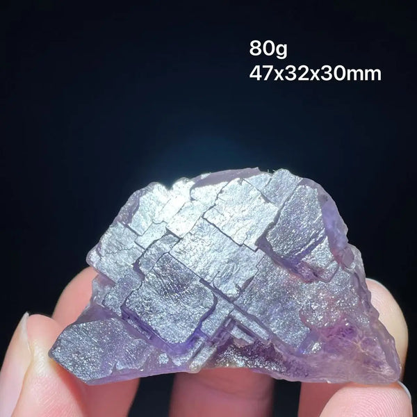 Blue Fluorite Crystal-ToShay.org