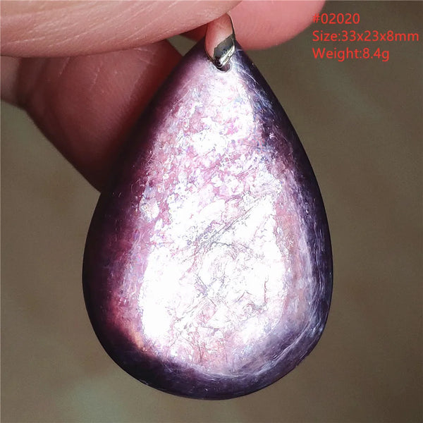 Purple Red Lepidolite Quartz-ToShay.org