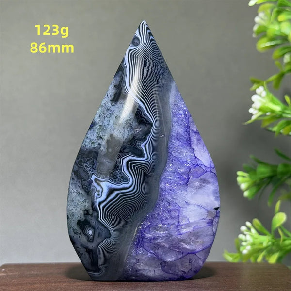 Purple Agate Flame-ToShay.org