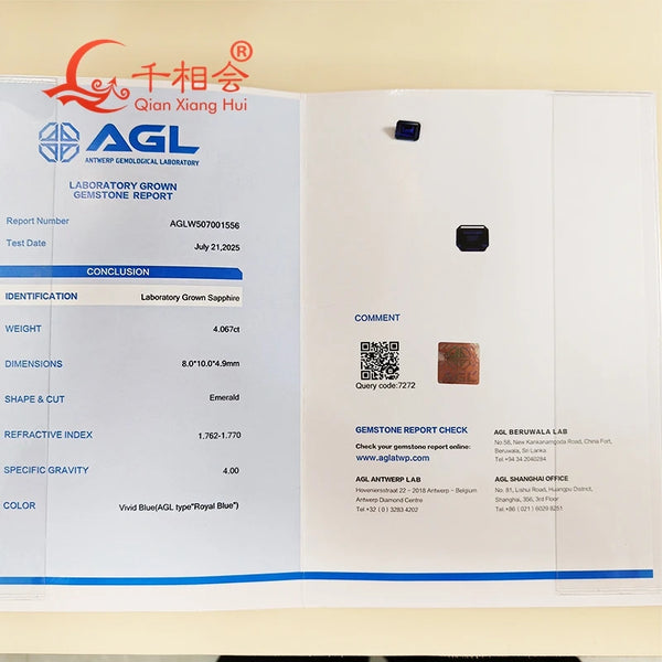 Blue Crystal Cut Sapphire-ToShay.org