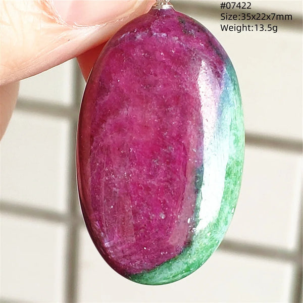 Red Ruby Zoisite Light Pendant-ToShay.org