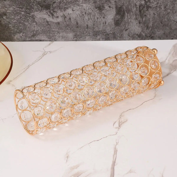 Crystal Bead Flower Vase-ToShay.org