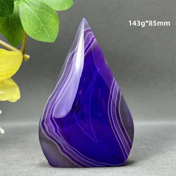 Purple Agate Torch-ToShay.org