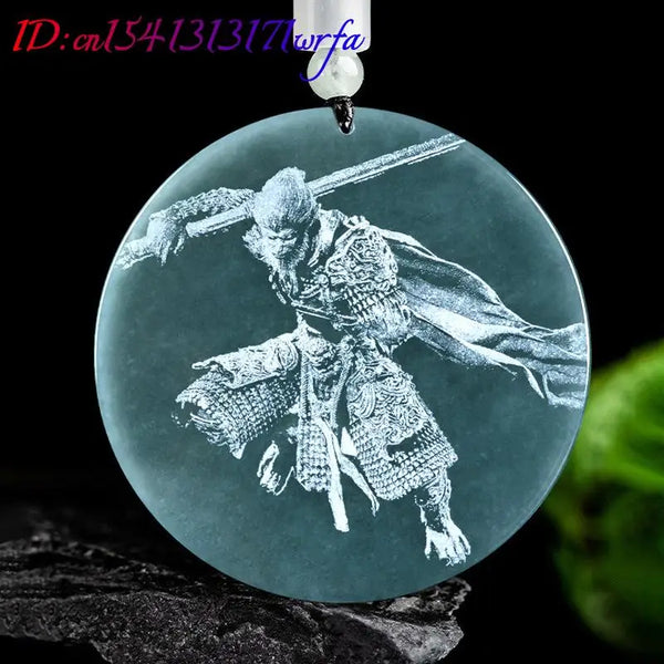 Blue Jadeite Pendant-ToShay.org