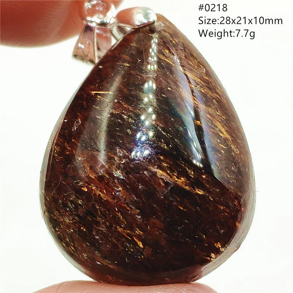 Gold Rutilated Quartz Pendant-ToShay.org