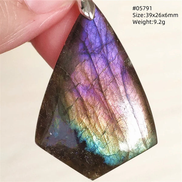 Blue Purple Labradorite Pendant-ToShay.org