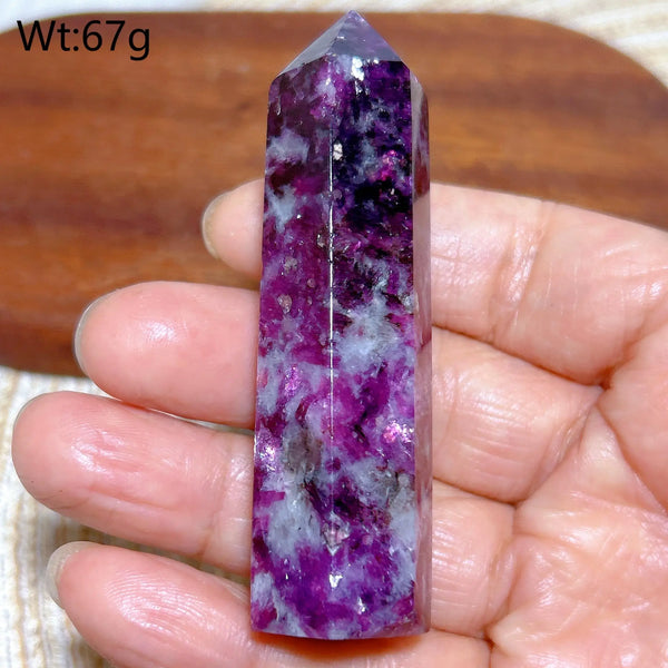 Purple Lepidolite Point-ToShay.org