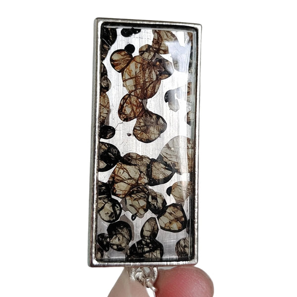 Olive Meteorite Pendant-ToShay.org