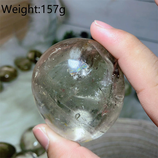 Smokey Quartz Palm Stones-ToShay.org