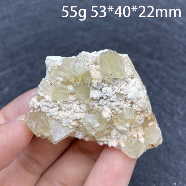 Yellow Fluorite Crystal-ToShay.org