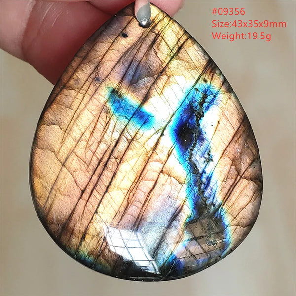 Blue Light Labradorite Pendant-ToShay.org