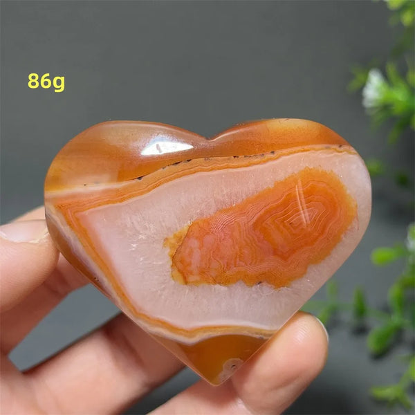 Red Agate Heart-ToShay.org