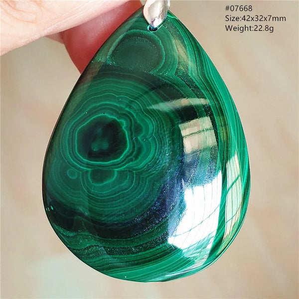 Green Malachite Pendant-ToShay.org