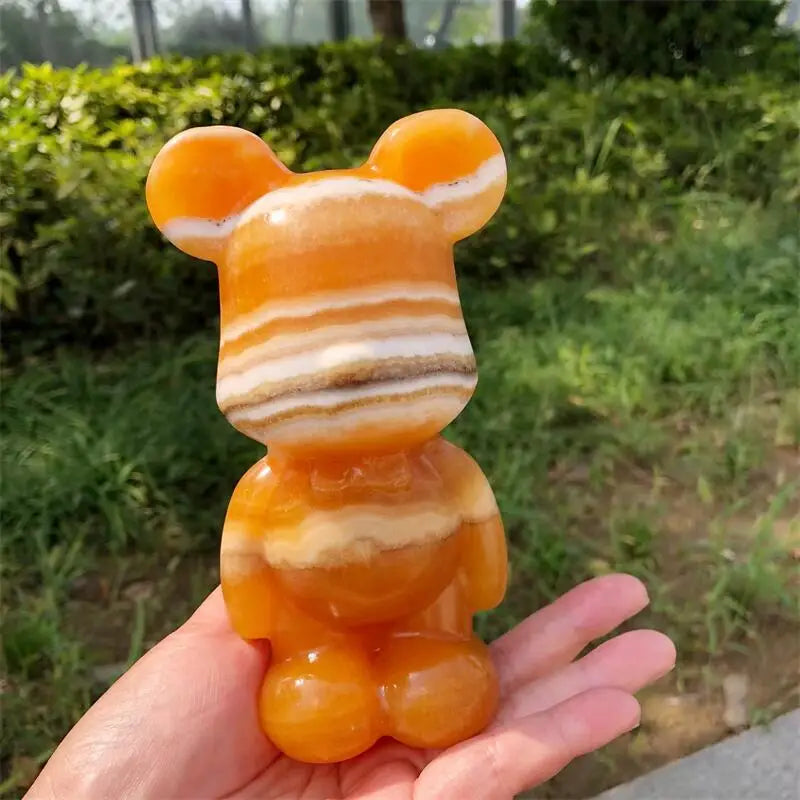 Orange Calcite Bear-ToShay.org