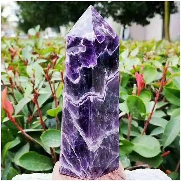 Purple Dream Amethyst Tower-ToShay.org