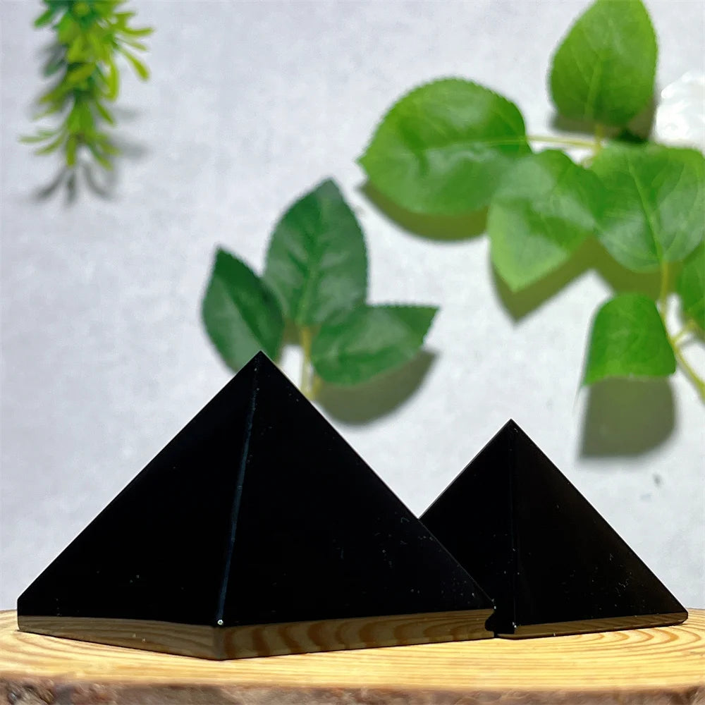 Black Obsidian Pyramid-ToShay.org