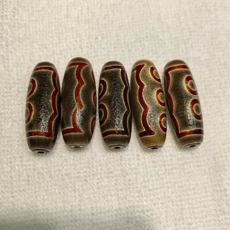 Tibetan Agate Eyes Dzi-ToShay.org