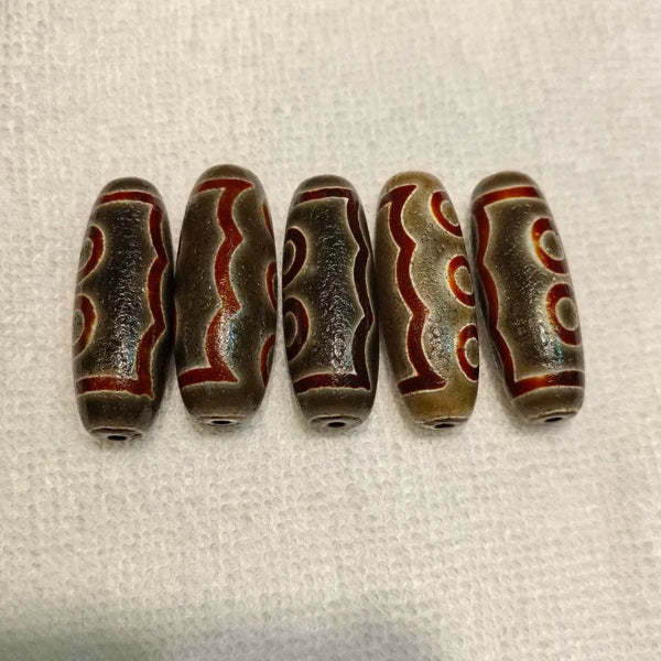 Tibetan Agate Eyes Dzi-ToShay.org