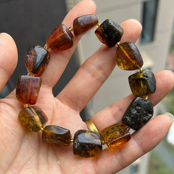 Yellow Amber Bracelet-ToShay.org