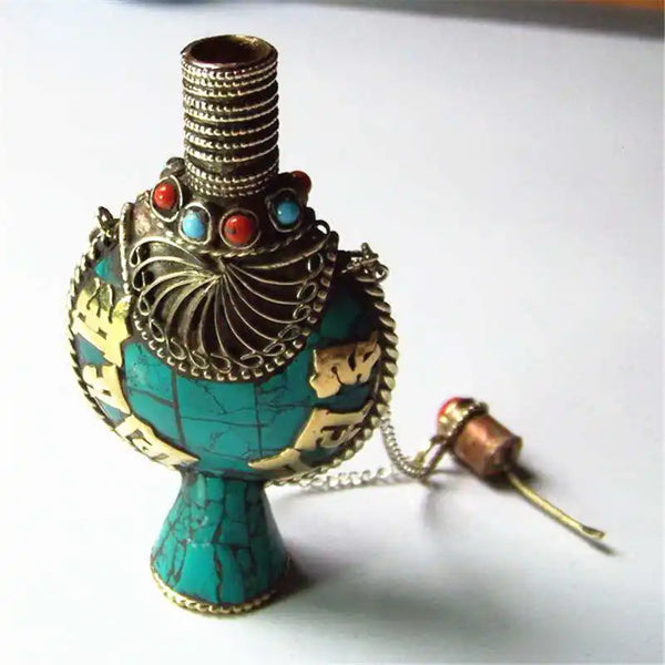 Brass Snuff Bottle Pendants-ToShay.org