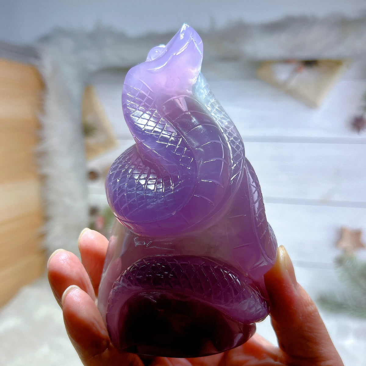 Purple Fluorite Snake-ToShay.org